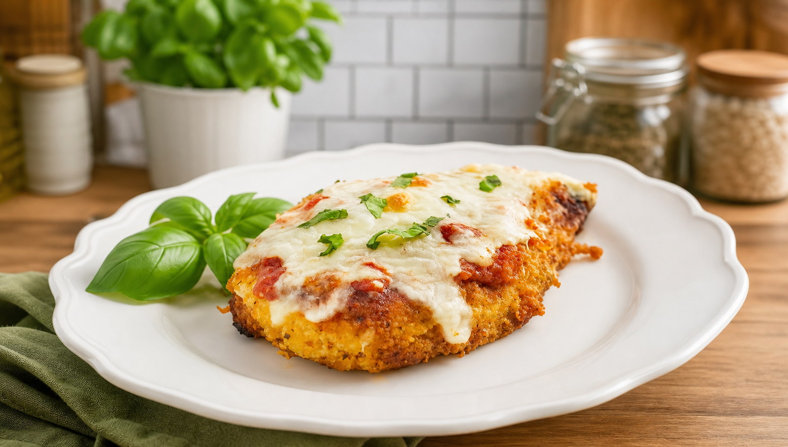 Delicious Keto Chicken Parmesan