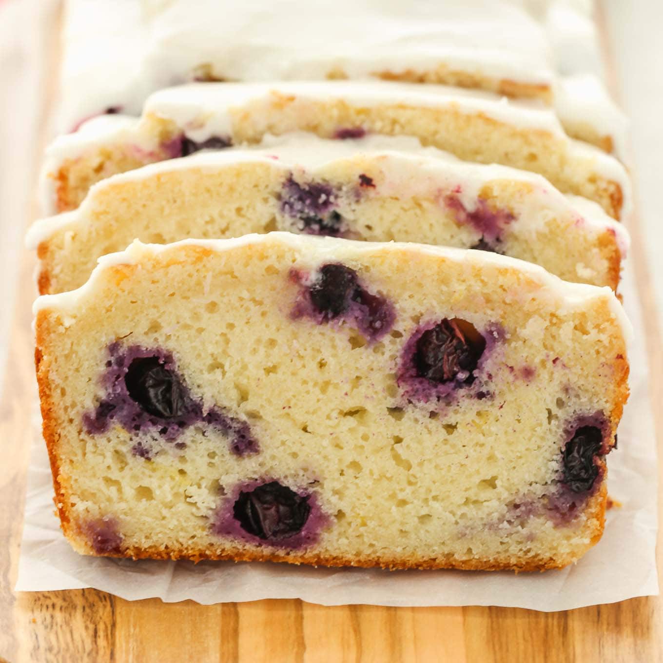 Keto Blueberry Lemon Bread