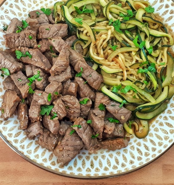 keto-garlic-butter-steak-bites-with-zucchini-noodlesa-ketogenic