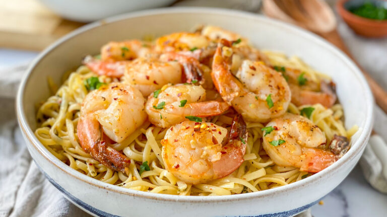 Shrimp Scampi with Pasta – Ketogenic.cookingpoint.net
