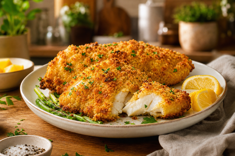 Crispy Air Fryer Cod