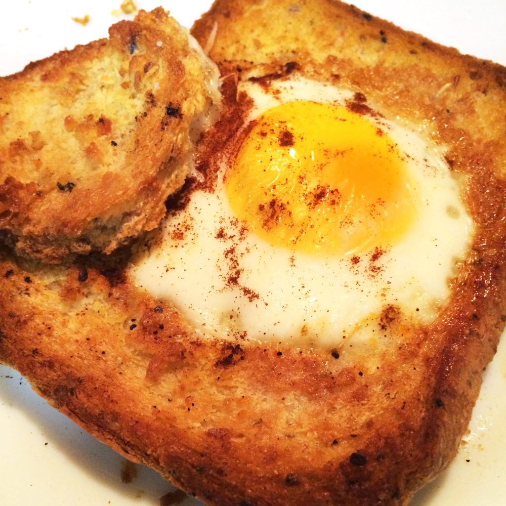 Air Fryer Egg Toast
