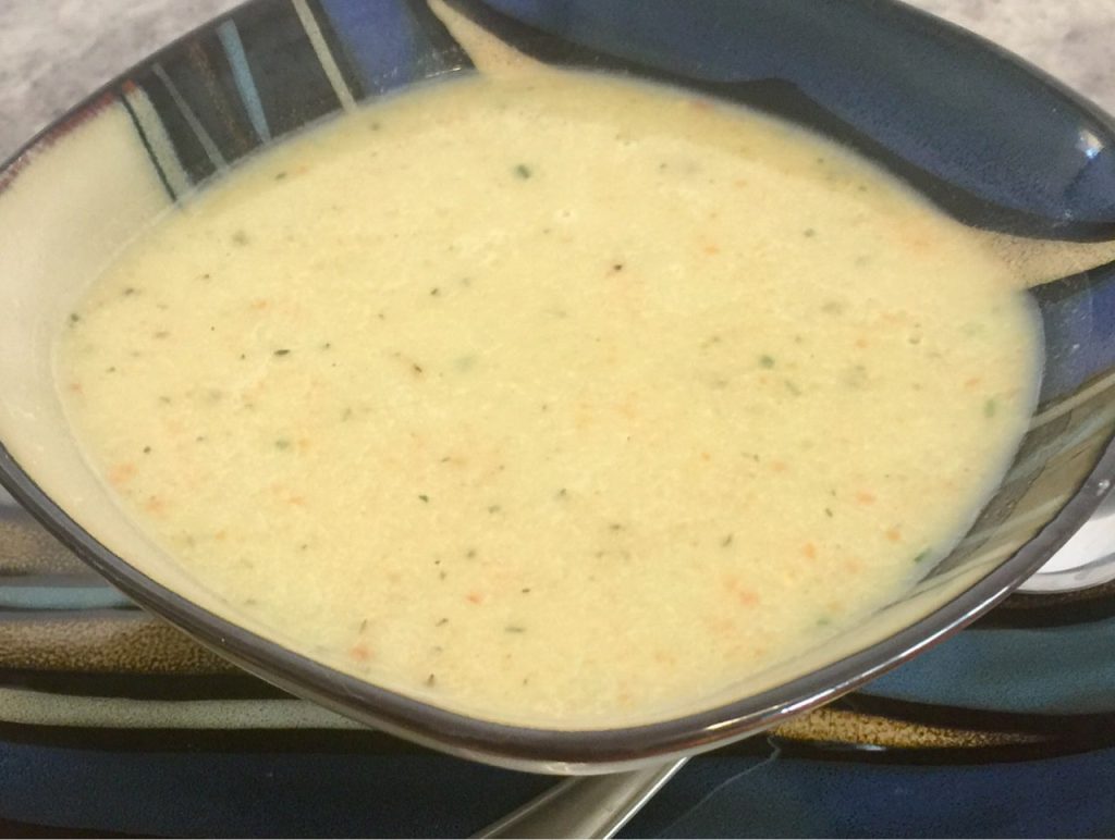 Cream of Lima Bean Soup
