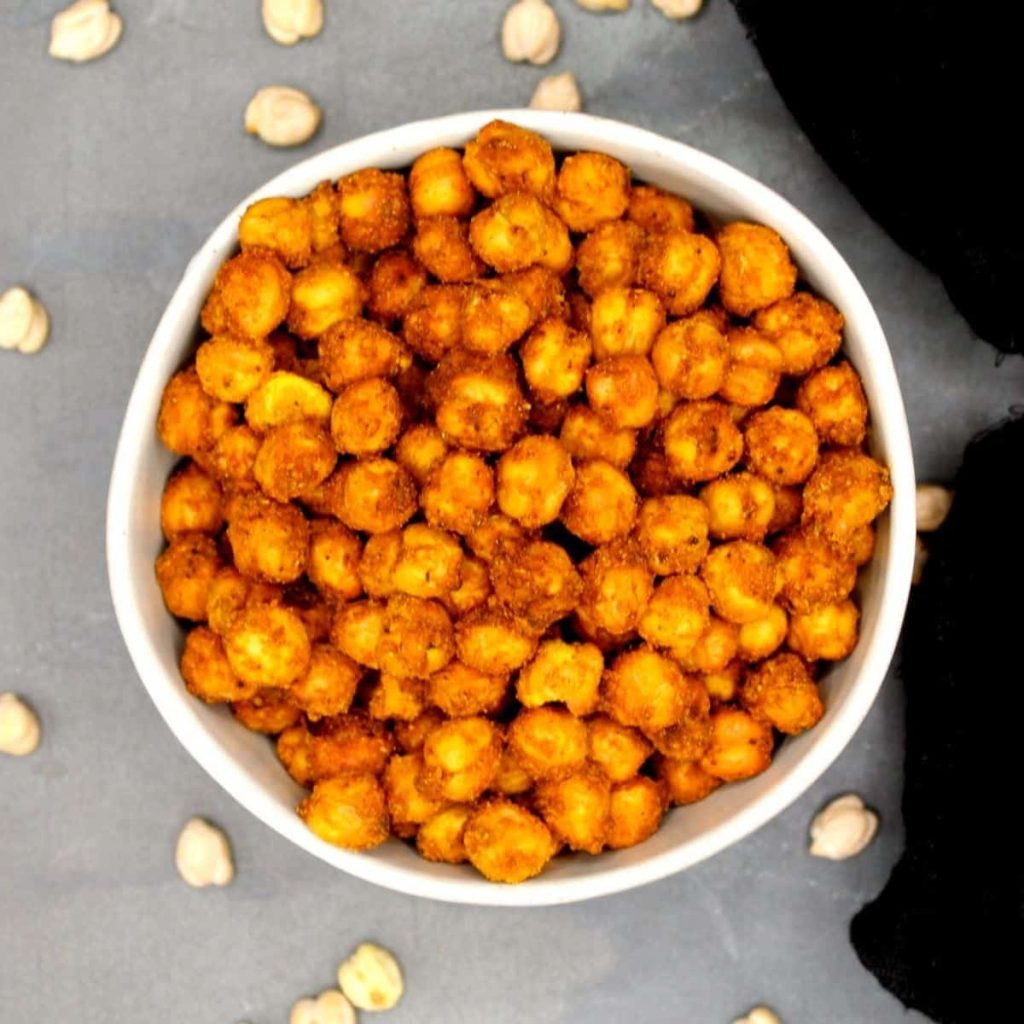 Crispy Air Fryer Chickpeas