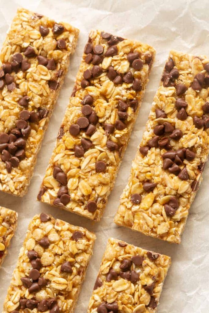 Protein Granola Bars (4 Ingredients!)