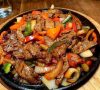 Air Fryer Steak Fajitas and Veggies