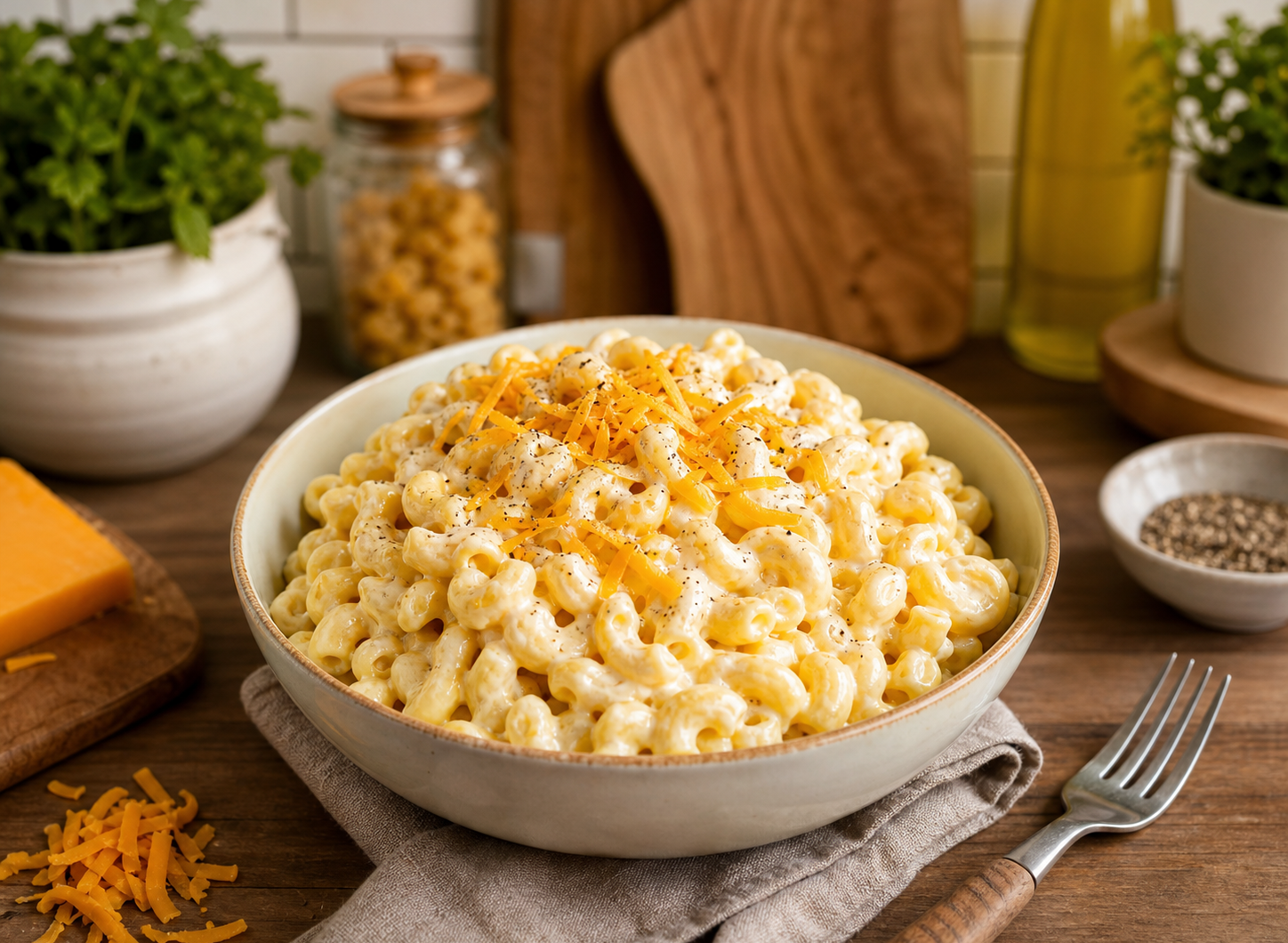 High Protein Mac and Cheese