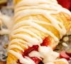 Strawberry Rhubarb Turnovers