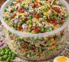 Creamy Bacon Pea Salad
