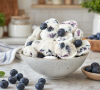 High Protein Blueberry Greek Yogurt Bites