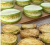 Crispy Cheesy Zucchini Skillet Bites