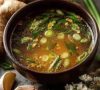 Healing Miso-Ginger Lemon Detox Broth