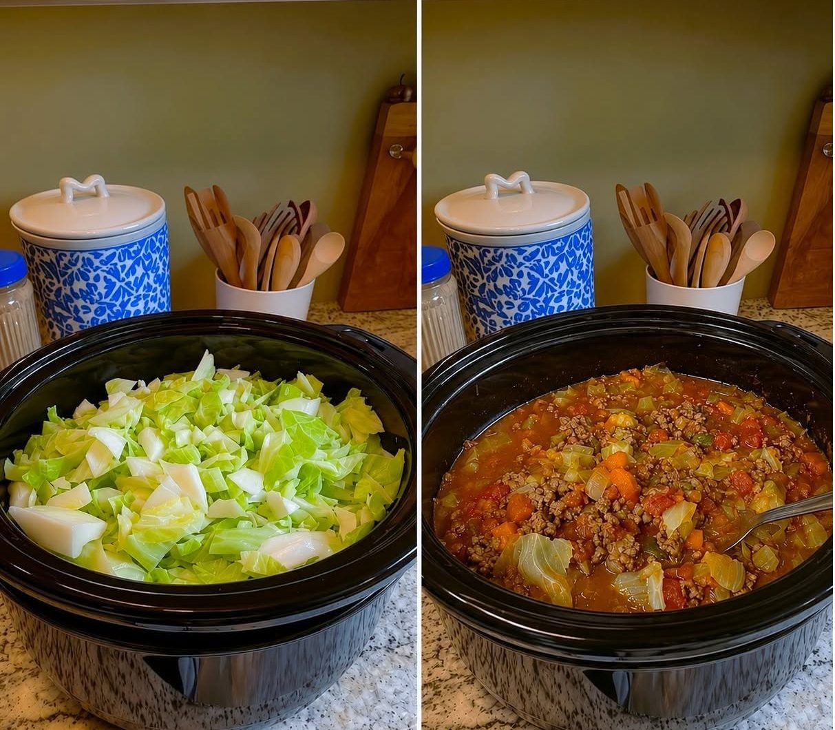 Keto Meaty Cabbage Soup 