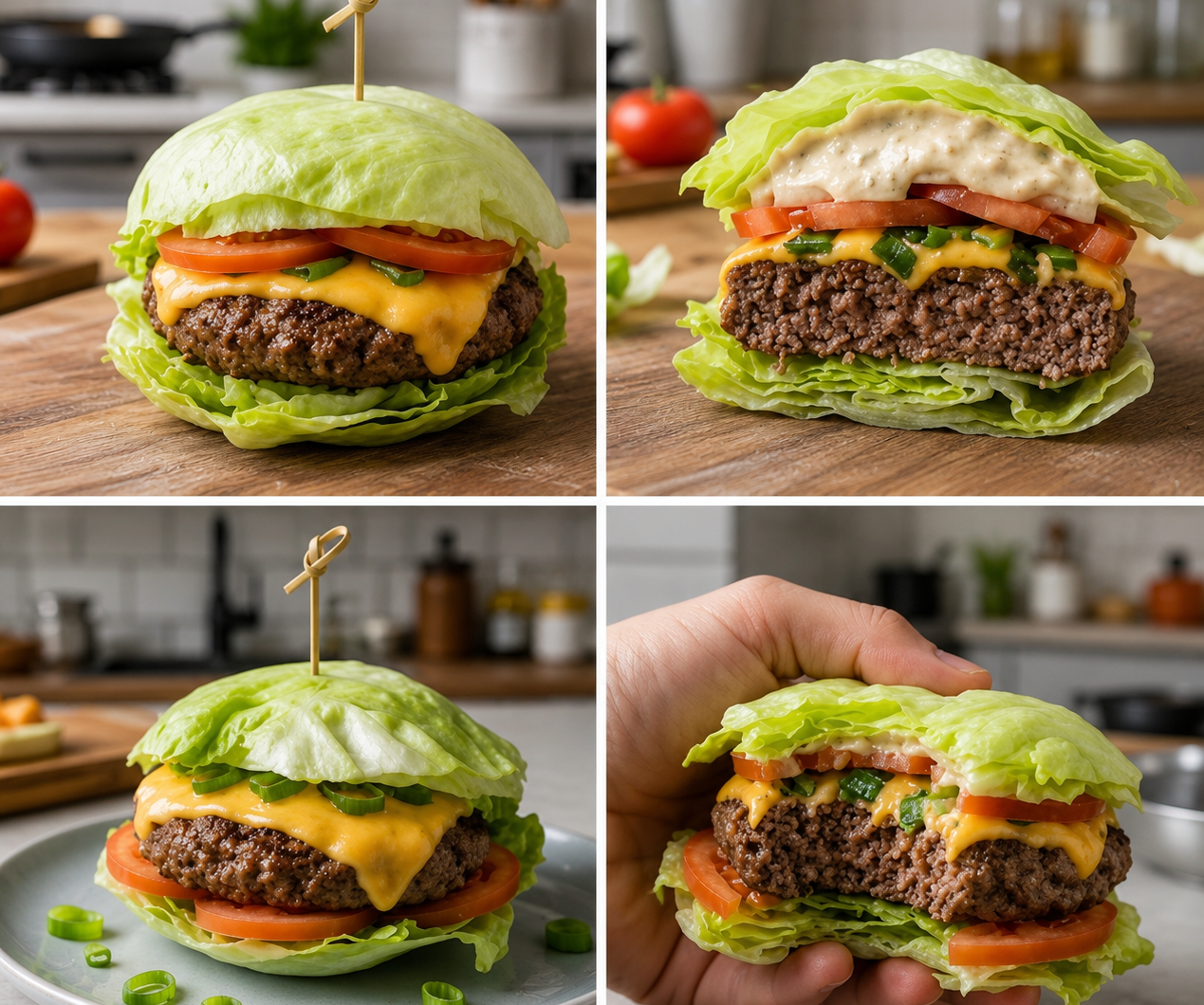 Lettuce Wrap Burgers