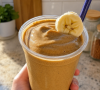 High Protein Peanut Butter Banana Smoothie Recipe