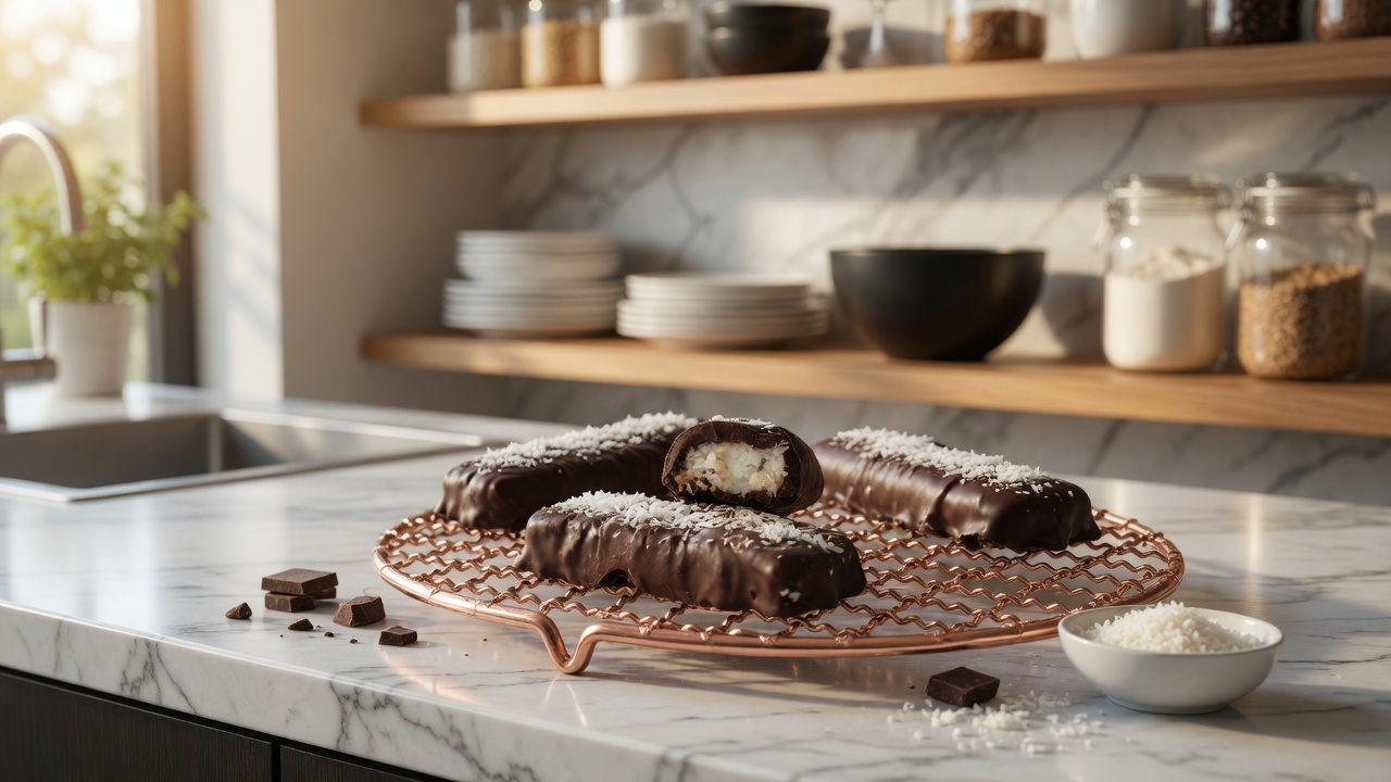 Low Carb Chocolate Coconut Bars