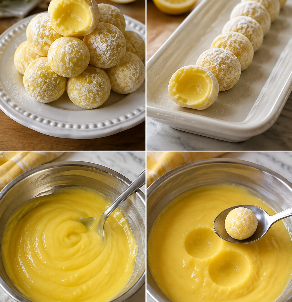 Healthy Homemade Lemon Truffles