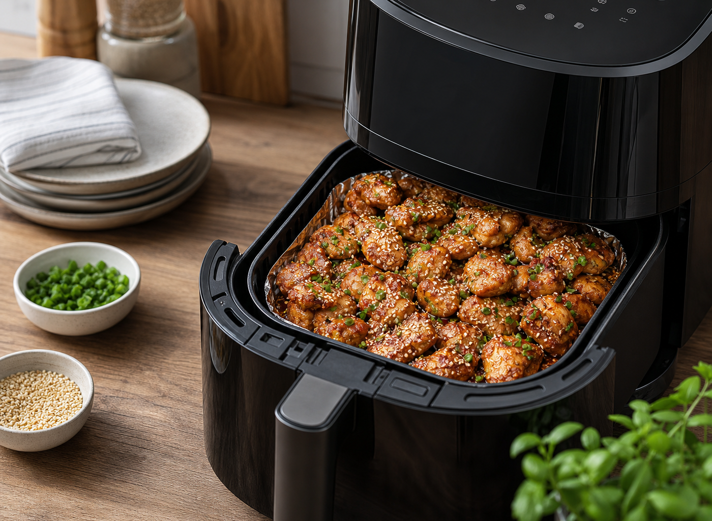 Air Fryer Sesame Chicken