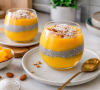 Healthy Mango Chia Pudding Parfait (High Fiber)